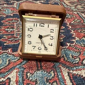 Wesclock vintage clock radium